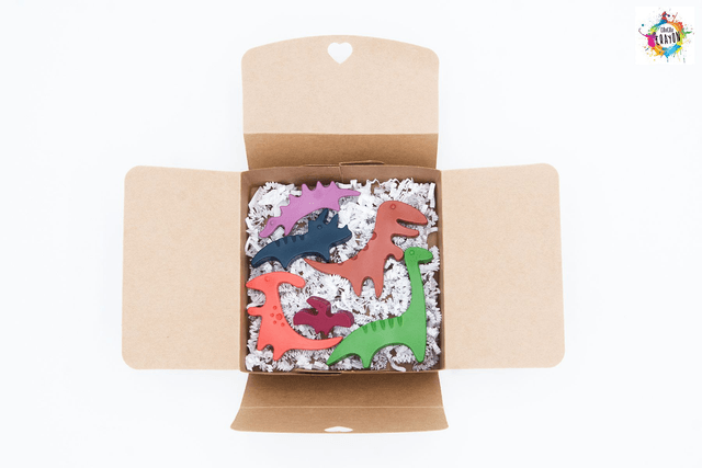 Coffret Dino Crayons